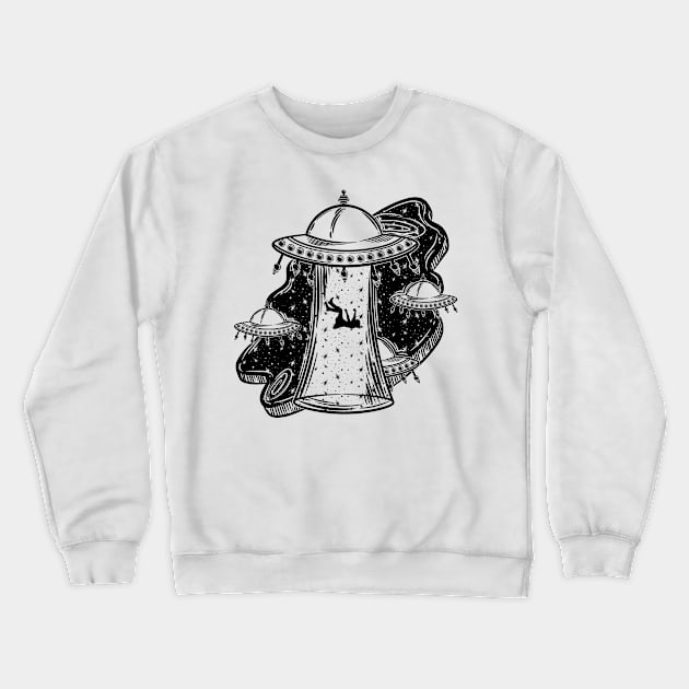 Abduction Crewneck Sweatshirt by Desdymona